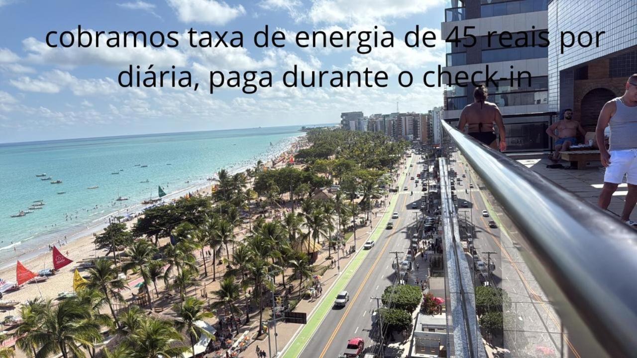 Lindo Apartamento De Frente Para A Praia De Pajucara Maceió エクステリア 写真